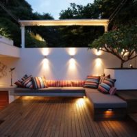 Terrasse extérieure