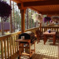 Veranda bricolage