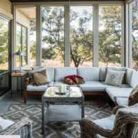 Un exemple de solution de conception pour la conception d'une terrasse d'été