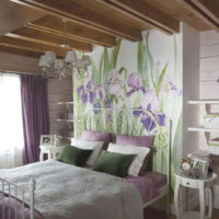 Chambre provençale pour les époux