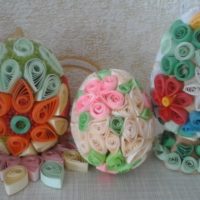 Quilling Oeufs De Pâques
