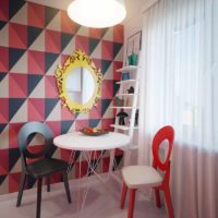 Un exemple de décor lumineux dans le style photo pop art
