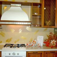 Un exemple d'un métier brillant pour une image de décor de cuisine