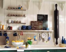Un exemple de métier léger pour l'intérieur d'une photo de cuisine