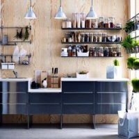 idée d'étagères lumineuses de style