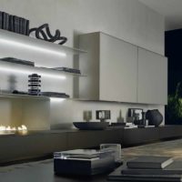 l'idée d'un beau design d'étagères photo