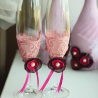 la idea de unas gafas de boda de estilo de diseño brillante photo