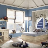 Style provençal dans la conception d'une chambre d'enfants