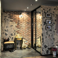Décoration murale de style loft