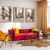 Des images comme éléments de décoration