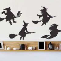 Décoration murale avec des autocollants