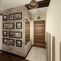 Finition mur de pierre sous brique ancienne