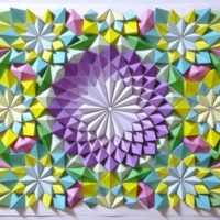 Panneau en papier à faire soi-même