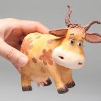 Bug jouet bricolage en papier mâché