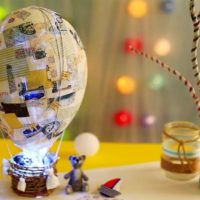 Artisanat en papier mâché pour l'intérieur