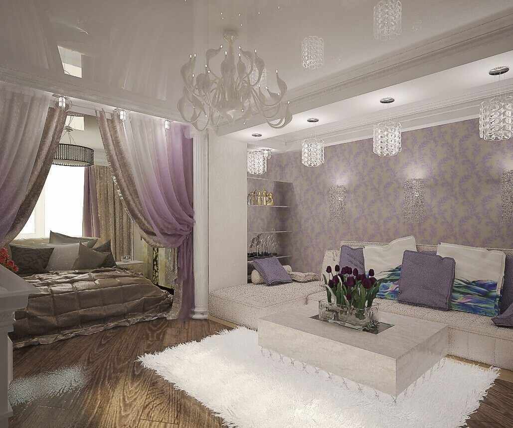 version du style insolite de la chambre 20 mètres
