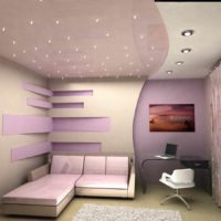 la idea de una hermosa decoración del estilo de las paredes en la habitación photo