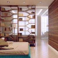 un exemple d'un style inhabituel d'une salle de séjour chambre à coucher 20 mètres photo