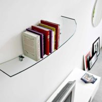 option de décor insolite de photo d'étagères