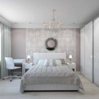 option d'un intérieur de chambre lumineuse 20 mètres image
