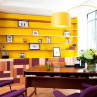 variante d'une belle conception de la maison dans le style de photo pop art