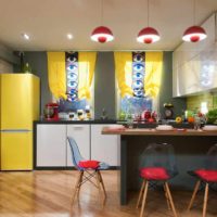 l'idée d'un appartement intérieur lumineux dans le style de l'image pop art