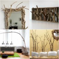 variante d'artisanat inhabituel pour l'intérieur de l'appartement picture