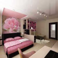 option pour un intérieur lumineux d'un salon photo de 20 mètres