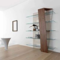 idée d'un bel intérieur d'étagères photo