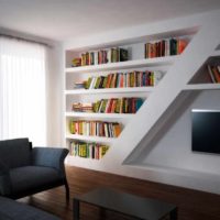 variante du design insolite des étagères photo