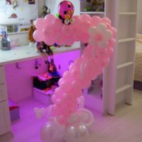Numéro de ballon pour l'anniversaire de bébé