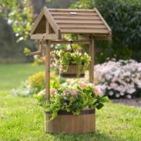 Puits décoratif pour décorer le jardin