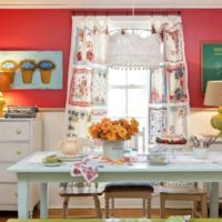 Cortinas de cocina estilo provenzal