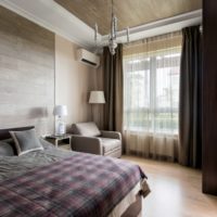 Décoration intérieure d'une chambre avec un stratifié