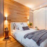 Éclairage mural de la chambre à coucher