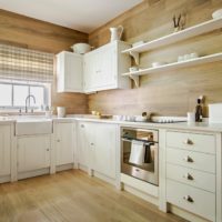 L'intérieur de la cuisine d'une maison privée
