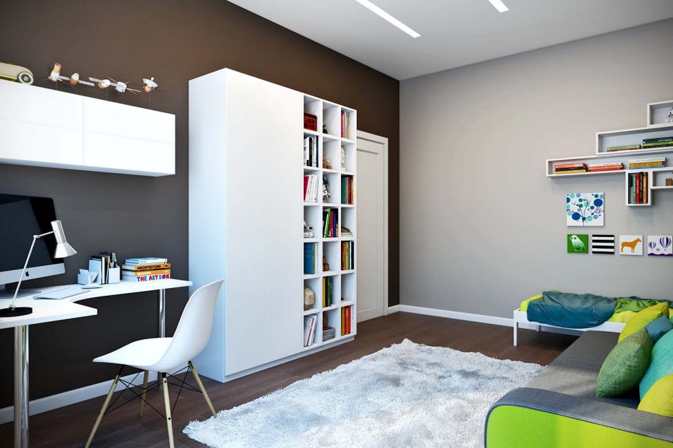 Papier peint pour peindre dans une chambre d'enfant