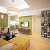 Éclairage moderne à l'intérieur de l'appartement