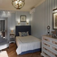 Éclairage de chambre rustique