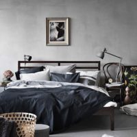 Design de chambre de style rétro
