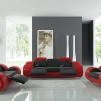 Mobilier de designer spectaculaire dans le salon