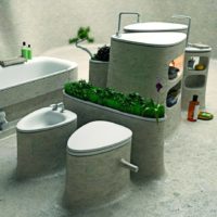 Plomberie fantastique dans une salle de bain inhabituelle