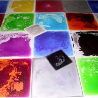 Sol liquide à l'intérieur de la pièce