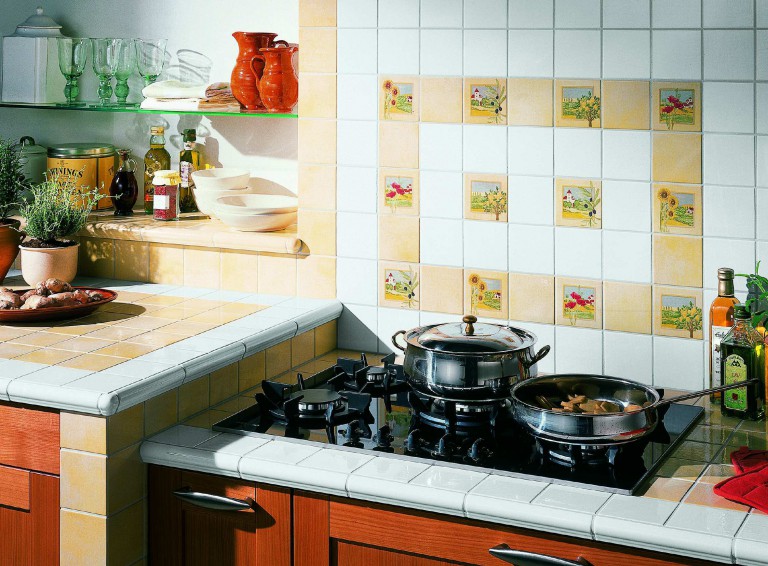 Delantal de cocina hágalo usted mismo con pegatinas