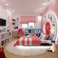 Chambre d'enfants rose