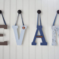 Bricolage 3D lettres sur rubans