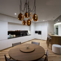 Meubles de cuisine dans le style du minimalisme