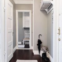 Conception de couloir de style minimalisme