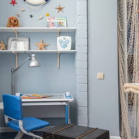 Décorations marines dans la chambre des enfants
