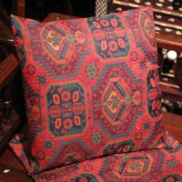 Coussin lumineux de style oriental